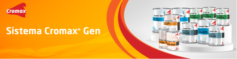 Automotive paint on a red car